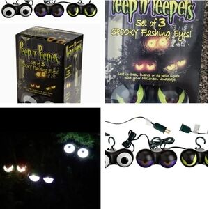 New halloween peepin Peepers Eyeballs String Of Lights 9 ft